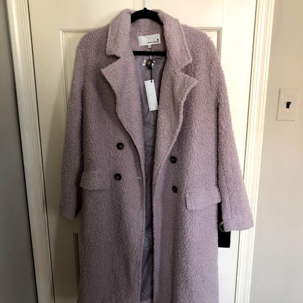 VICI Sherpa Pocketed Trench Coat